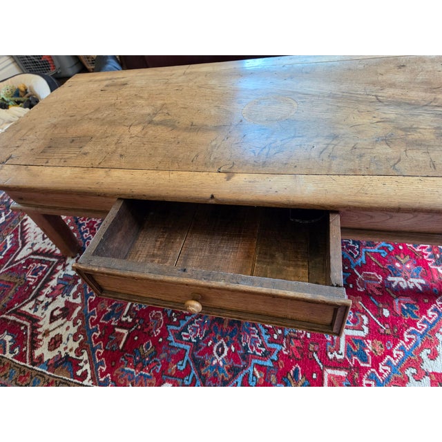 Rustic European Mid 18th Century Spanish Paymaster / Merchant's Table For Sale - Image 3 of 11