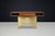 Italian Walnut Console with Brass Base, 1950s For Sale - Image 18 of 18