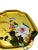 Metal Vintage Enameled Chinoiserie Appetizer/Dessert Plates Made in England a Set of 4 For Sale - Image 7 of 12