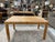 Custom Teak Butcher Block Dining Table For Sale - Image 4 of 8