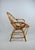 Mid-Century Modern Mid-Century Modern French Rattan Peacock Lounge Chair, 1970 For Sale - Image 3 of 13