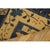 1900s Floral Deco Blue Navy Antique Chinese Peking Room Size Knotted Wool Rug For Sale - Image 11 of 11