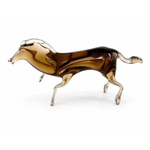 Italian Murano Glass Horse For Sale - Image 6 of 6