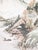 Mid-Century Chinese Republic Period Chinoiserie Porcelain Plaque, Signed For Sale - Image 10 of 11