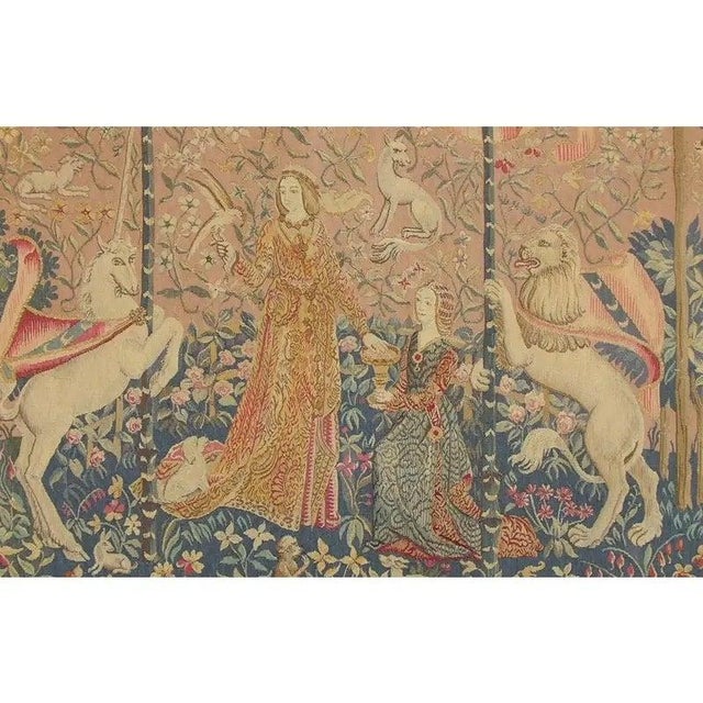 Antique Printed 1920 Tapestry For Sale In Los Angeles - Image 6 of 9