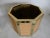 Mid-Century Modern Romeo Rega for Mario Sabot Brass & Cane Wicker Octagon Planter Pots - Set of 2 For Sale - Image 3 of 8
