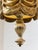 Italian Vintage Italian Gold Draped Swag Lamps - a Pair For Sale - Image 3 of 7