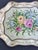 Vintage Pilgrim Art Hand-Painted Floral Tole Tray – Ivory & Pink Roses For Sale In Louisville - Image 6 of 12