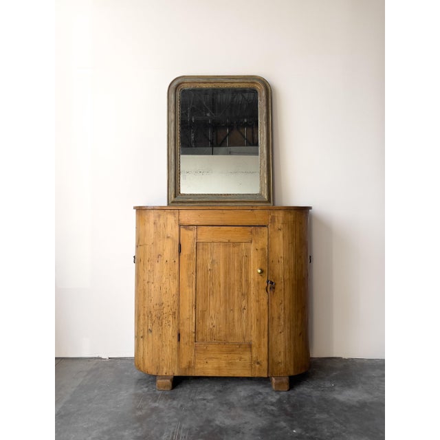 Antique French Arch Mirror For Sale - Image 4 of 5
