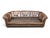 Vintage Chesterfield-Style Cognac Brown Leather Sofa With Button Tufting and Rolled Arms For Sale - Image 13 of 14