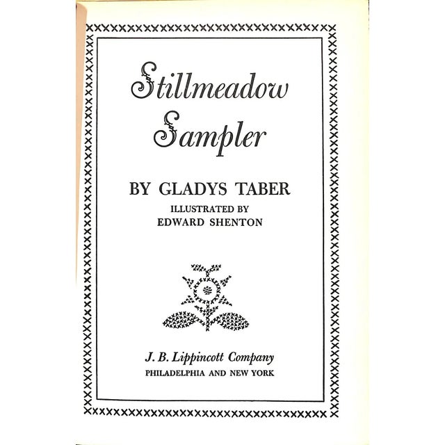 Traditional "Stillmeadow Sampler" 1959 Taber, Gladys For Sale - Image 3 of 11