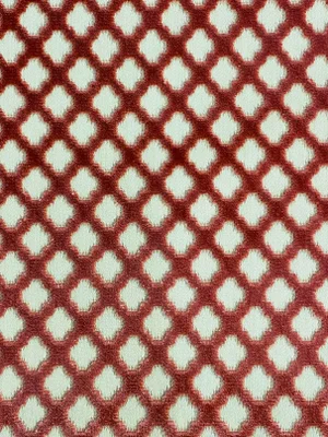 Scalamandre “Pomfret” Silk Velvet Fabric- 3 1/2 Yds
