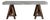 Belgian Blue Stone Trestle Table, Antique, Belgium, Circa 1900 For Sale