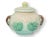 Victorian Victorian English Majolica Pond Lily Sugar Bowl For Sale - Image 3 of 6