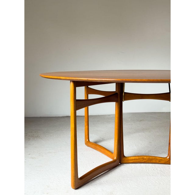 Teak Gateleg Dining Table by Peter Hvidt & Orla Mølgaard-Nielsen for France & Son., Denmark, 1960s For Sale - Image 6 of 18