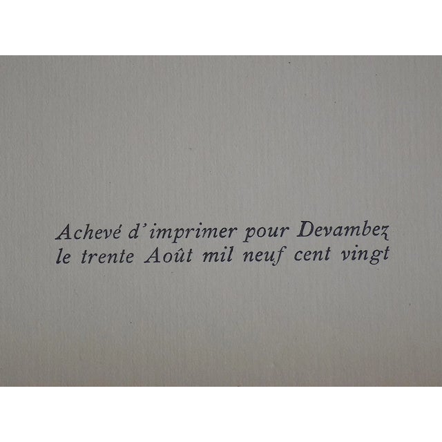 Vintage Ltd. Ed. Pochoir Images by Guy Arnoux - "Les Femmes De Ce Temps" - Set of 3 For Sale In Cincinnati - Image 6 of 8