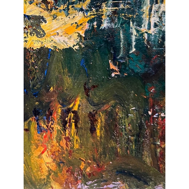 Laure Bruni, Beneath the Tree's Shade, Oil on Canvas For Sale - Image 7 of 15