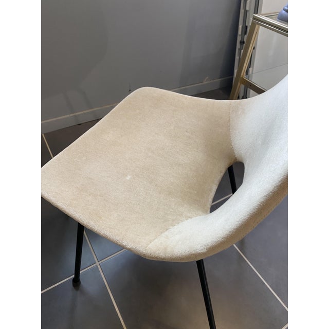 Metal Vintage Barrel Chair by Pierre Guariche Steiner, 1950s For Sale - Image 7 of 18