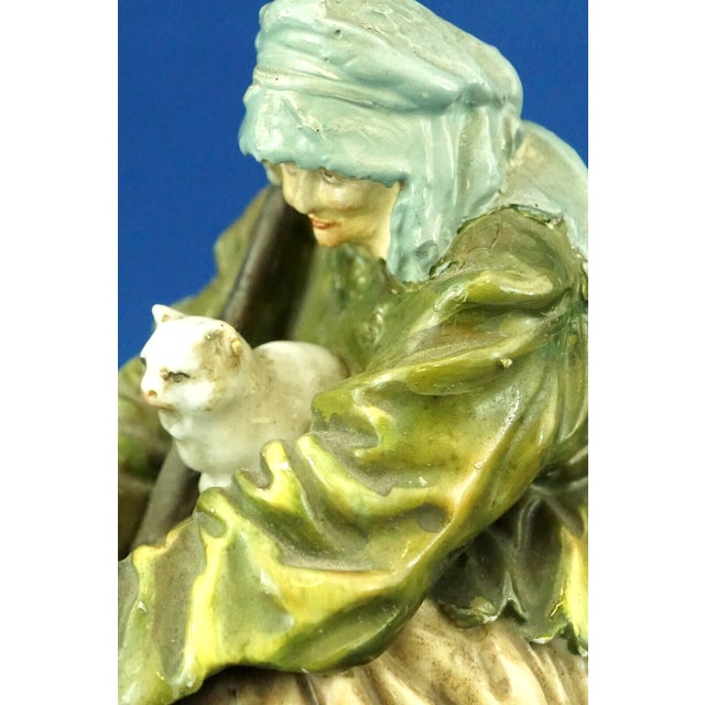 18th Century Porcelain Sculpture of a Beggar by Real Casa Ferdinandea Naples, Ginori Doccia, Italy For Sale - Image 13 of 18