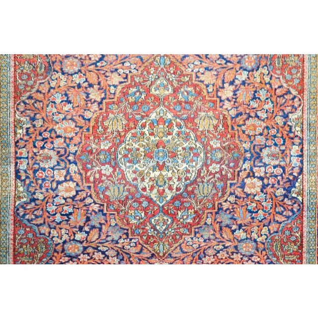 Persian Early 20th Century Kashan Rug For Sale - Image 3 of 13