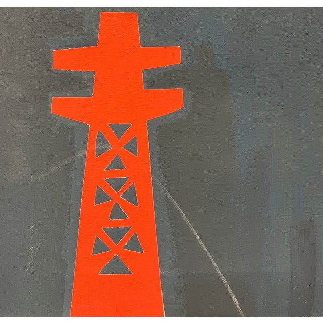 Alexandre Schaller, Safe Course, Acrylic on Canvas, 1995 For Sale - Image 4 of 8