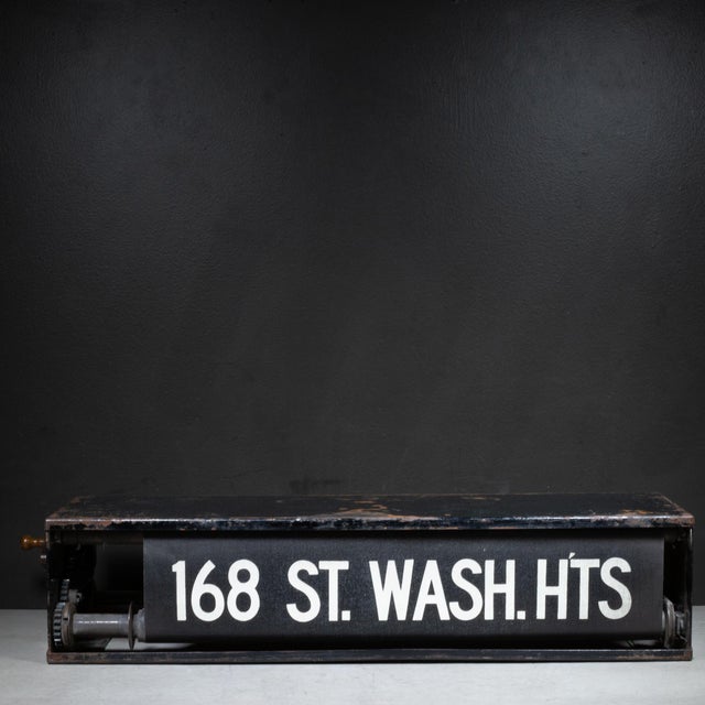 Brooklyn Nyc Subway Destination Roll c.1900-1910 For Sale - Image 4 of 16