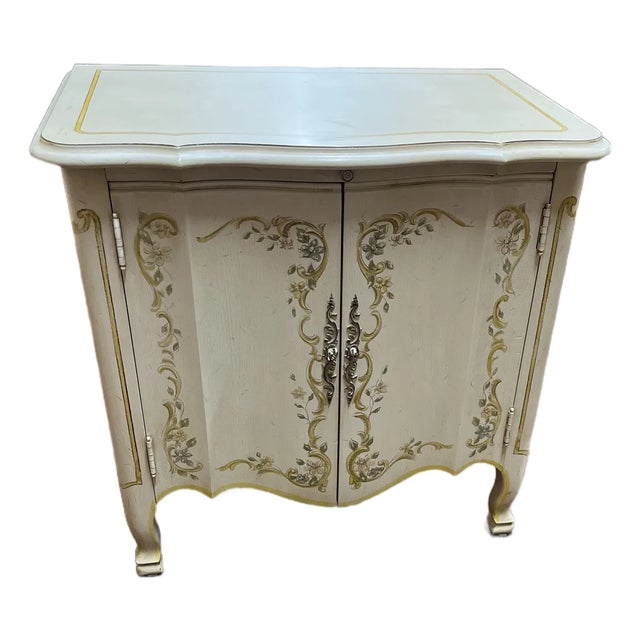 1970s Attributed Drexel Commode Cabinet For Sale