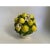 A stunning and sculptural Italian hand-painted lemon compote centerpiece, beautifully crafted with lifelike detail and...