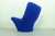 Blue F596 Lounge Chair by Pierre Paulin for Artifort, 1967 For Sale - Image 8 of 14