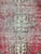 Vintage Distressed Geometric Rug Three Medallion Design – 49″ × 74″ For Sale In New York - Image 6 of 15