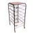 Mid-Century Chrome, Six Trays Mail Cart, France For Sale
