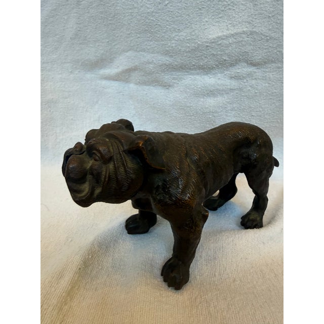 1930s 1930s Cast Iron Bulldog For Sale - Image 5 of 12
