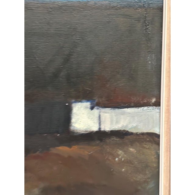Bengt Hillgrund, Farm in the Landscape, 1950s, Oil Painting on Canvas, Framed For Sale - Image 13 of 18