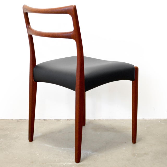 Danish Teak Dining Chairs, in the Style of Johannes Andersen For Sale - Image 10 of 13