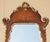 Gold Antique Walnut Georgian Style Hand Carved and Parcel Gilded Wall Mirror For Sale - Image 8 of 9