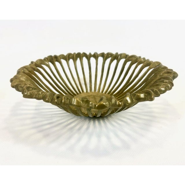 Vintage Brass Fruit Bowl from Klosterneuburger Kunstwerk, 1950s, in Flawless conditions. Designed 1950 to 1959 This piece...