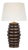 Kelly Wearstler by Visual Comfort Signature Phoebe Extra Large Stacked Table Lamp in Crystal Bronze with Linen Shade For Sale