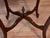 1930s French Walnut & Satinwood Inlay Pair of Side Tables / End Tables For Sale - Image 9 of 11
