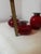 Red Ruby Red Murano Glass Vases, Italy, 1980s, Set of 3 For Sale - Image 8 of 10