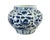 Vintage Ming Style Chinoiserie Blue and White Vase 11" H For Sale In New York - Image 6 of 12