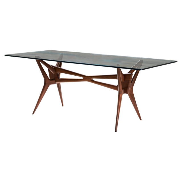 Mid-20th Century Sculptural Dining Table, Italy For Sale - Image 9 of 12