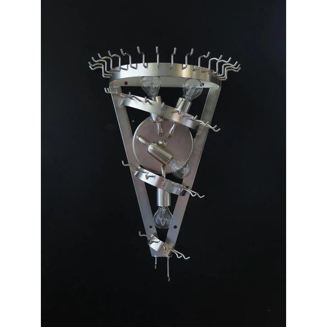 Large Italian Murano Glass Wall Sconces, 1985, Set of 2 For Sale - Image 13 of 14