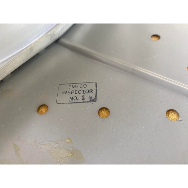 1960s Set of 5 Aluminum Dining Chairs by Emeco For Sale - Image 9 of 10