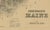 Paper Antique Maine County Map, 1864 For Sale - Image 7 of 10
