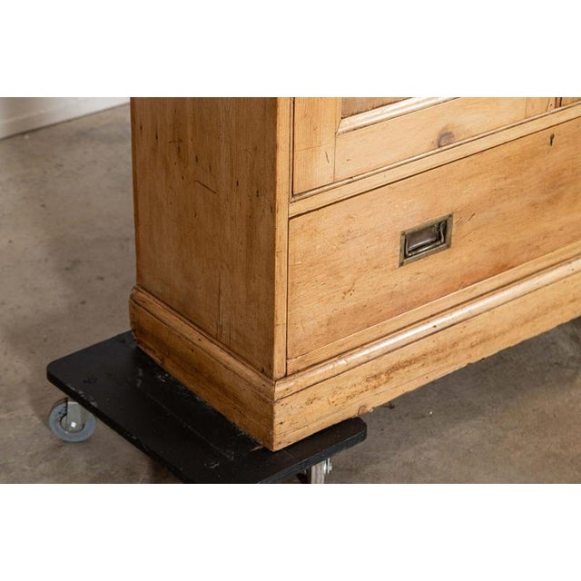 English Pine Cupboard, 1880s For Sale - Image 13 of 16