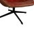 Set of Take a Line for a Walk 389 Lounge Chair and Ottoman in Red Leather by Alfredo Häberli for Moroso For Sale - Image 6 of 17