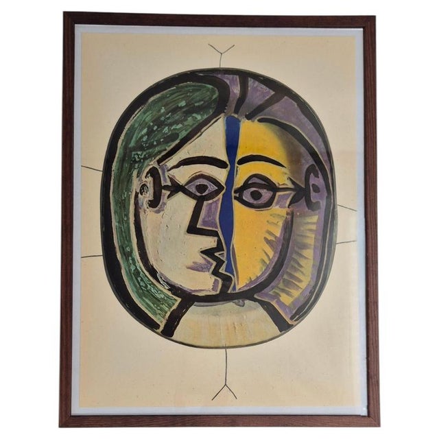 After Pablo Picasso, Céramiques De Picasso, 1948, Polychrome Print, Framed For Sale - Image 8 of 8