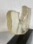 Brazilian Modern Transparent Lucite Sculpture on Black Base, 1980s For Sale - Image 9 of 17