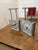 Industrial Vintage Double Sided Square Train Station Clock from Pragotron For Sale - Image 3 of 7