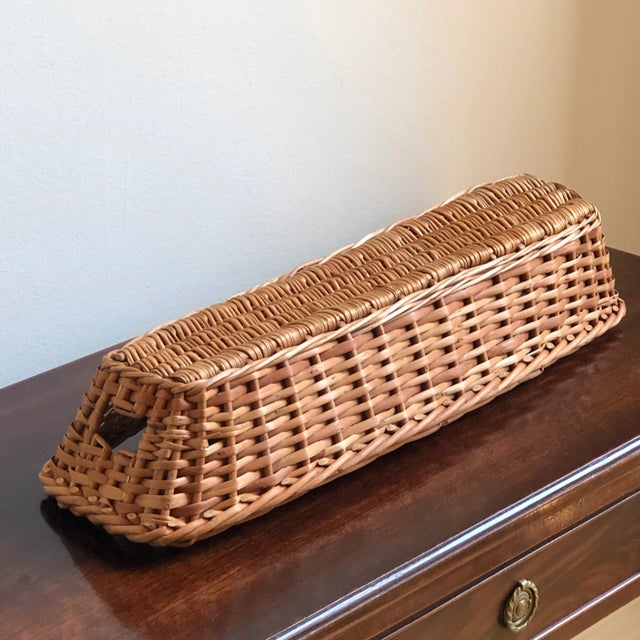 Vintage French Baguette Bread Basket For Sale - Image 9 of 12
